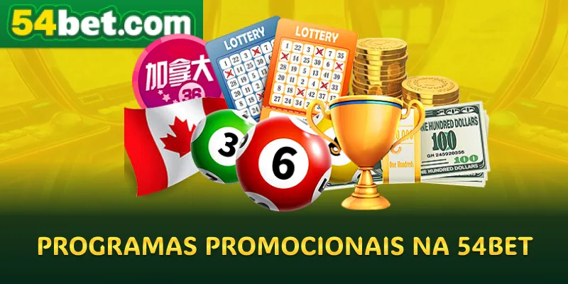 Programas promocionais na 54bet